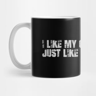 Black Metal Coffee Mug